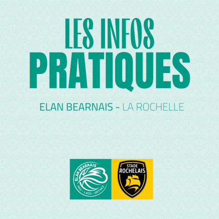 Les infos pratiques - EBPLO vs La Rochelle